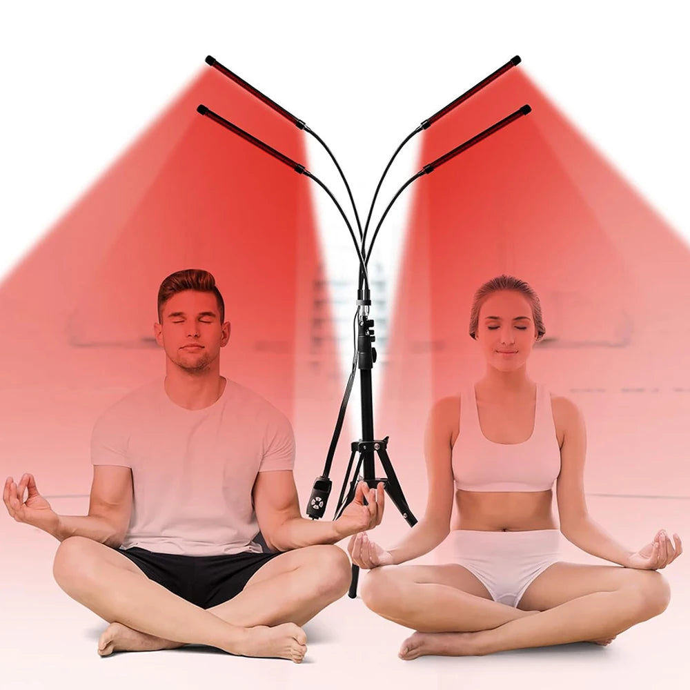 Full-Body Red Light Therapy Lamp, 660nm and 850nm