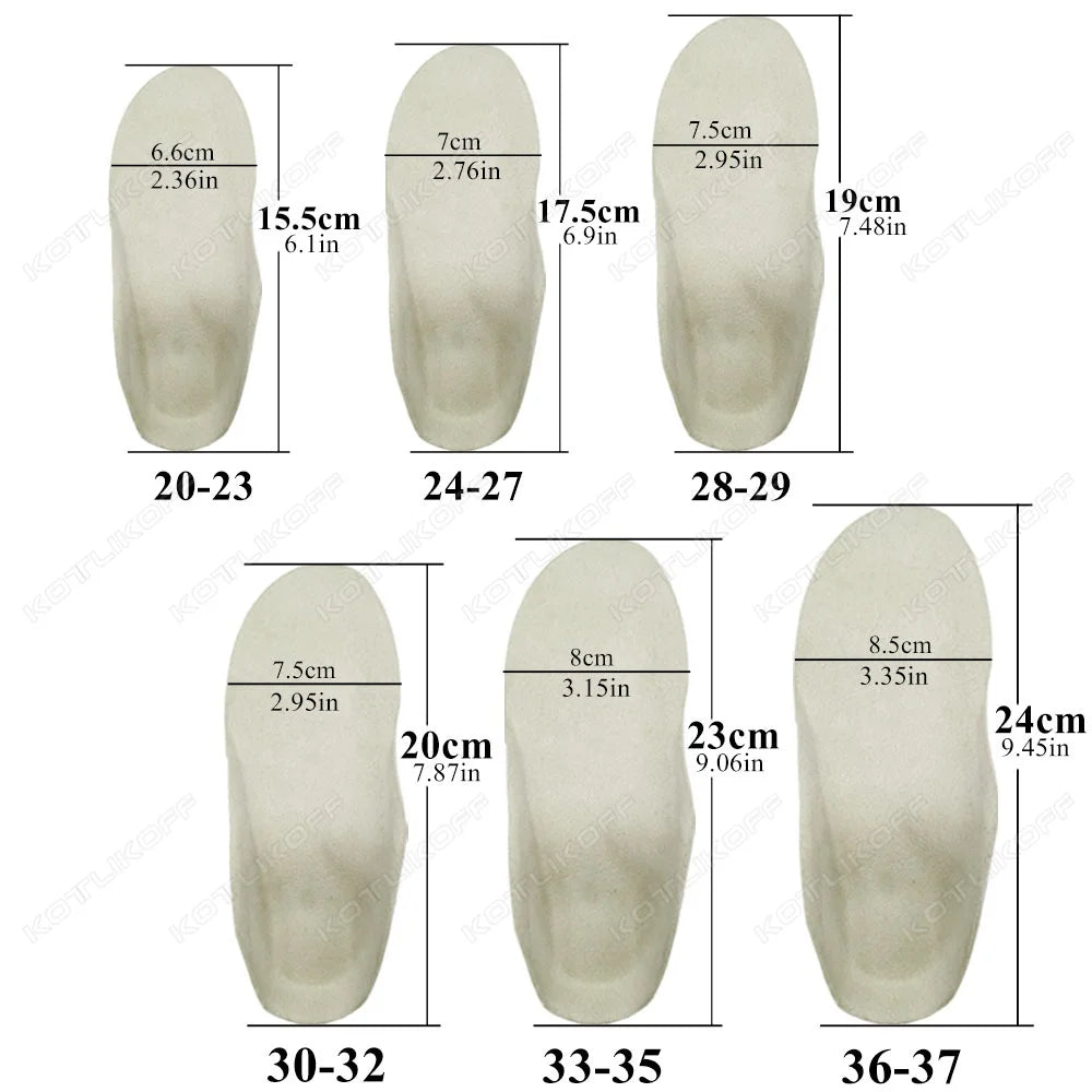Kids Arch Support Insoles for Shoes