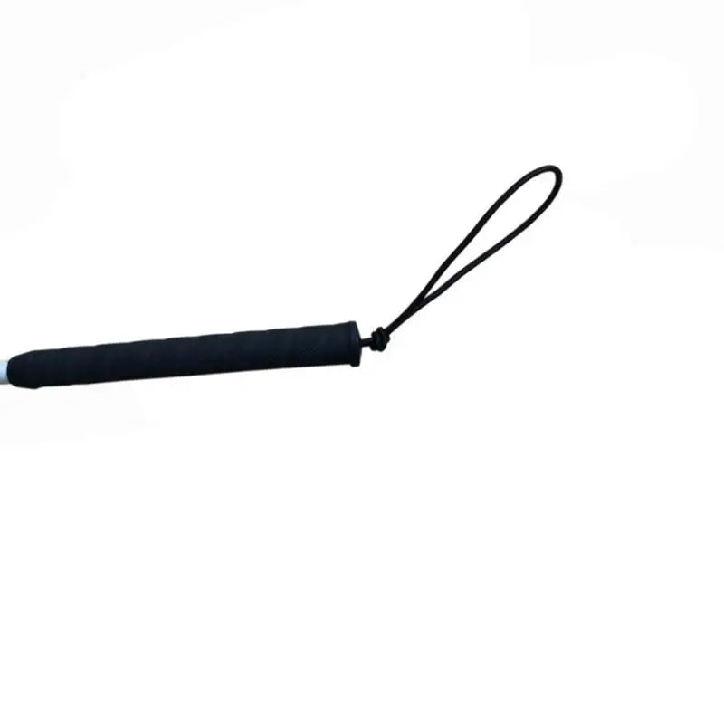 Reflective Aluminum Blind Cane with Rubber Tip
