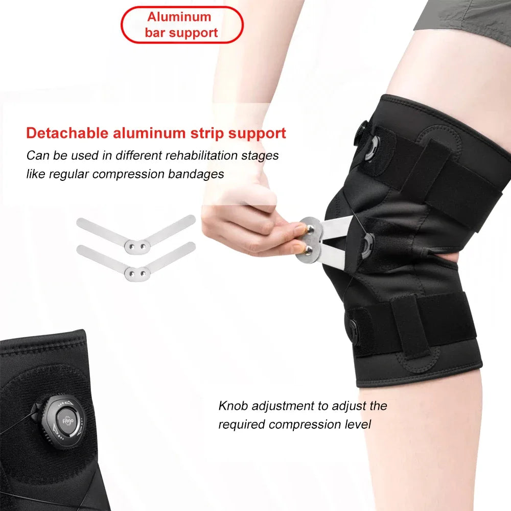 Adjustable Hinged Knee Brace for Men and Women