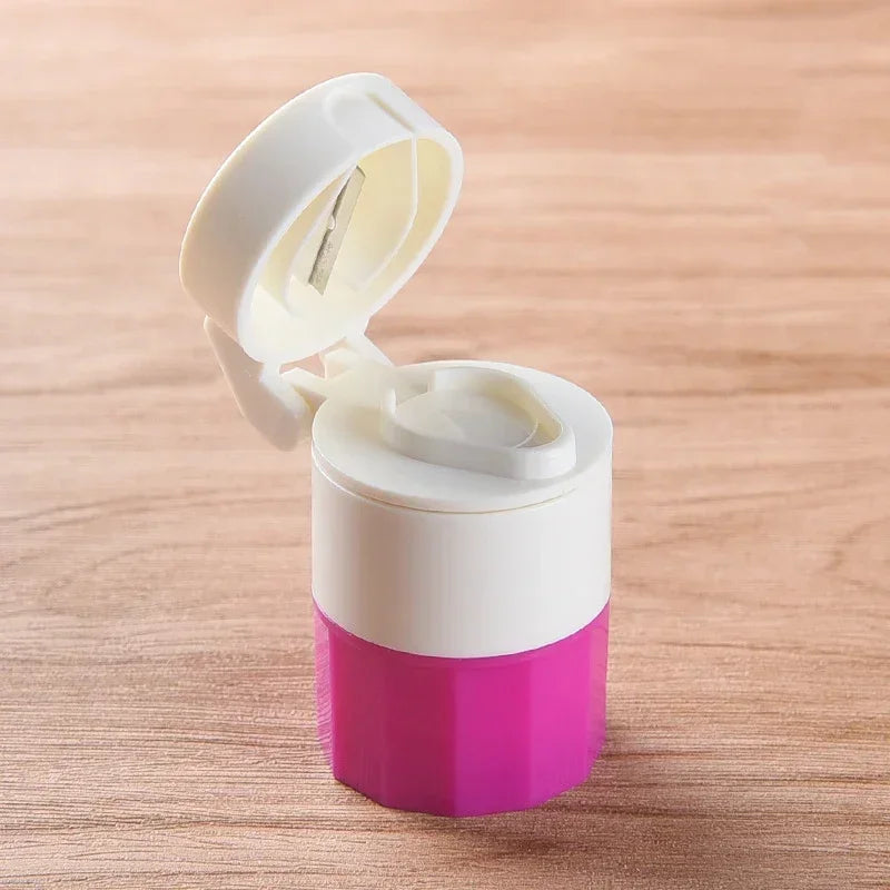 Portable Pill Splitter, Crusher and Storage Box