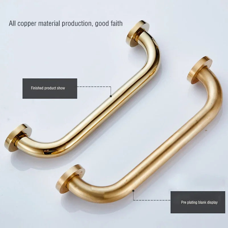 Straight Stainless Steel Bathroom Grab Bar