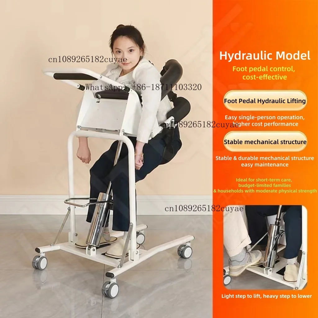 Hydraulic Patient Transfer Lift for Standing Support