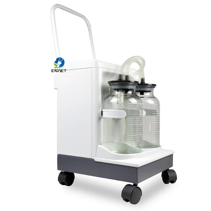 Electric Surgical Aspirator with Two Bottles