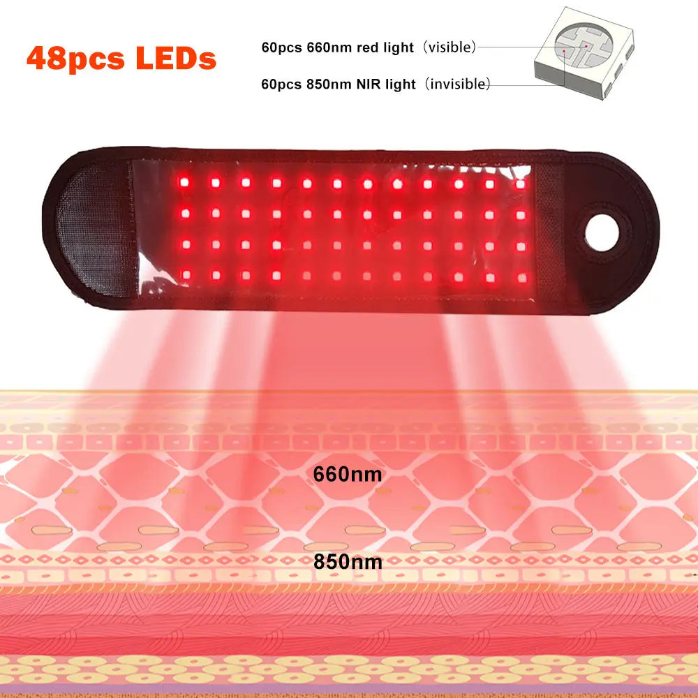 Rechargeable Red & Infrared Light Therapy Wrap