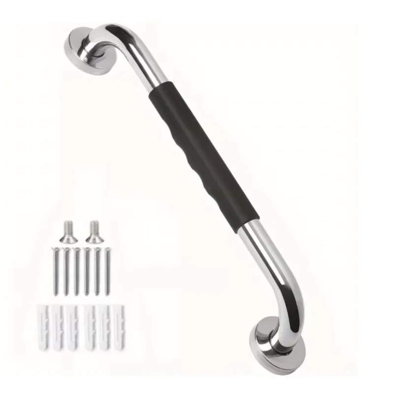 Stainless Steel Bathtub Grab Bar Set