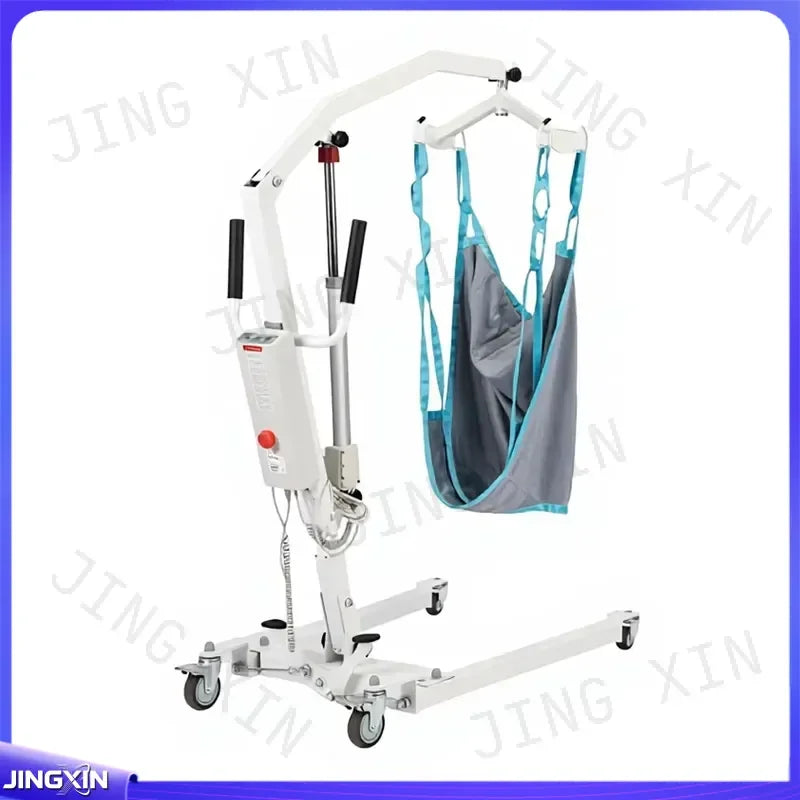 Battery-Powered Patient Floor Lift and Transfer Hoist