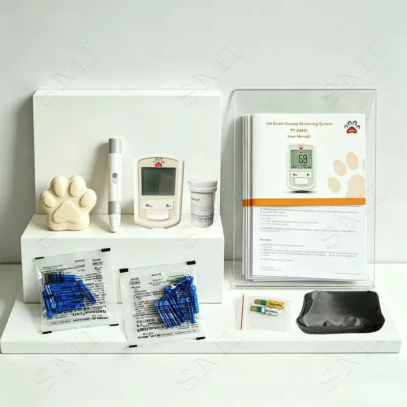 Portable Blood Glucose Monitor for Cats and Dogs