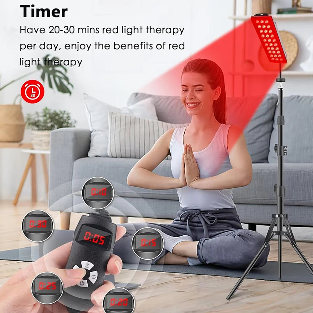 660nm and 850nm Red Light Therapy Lamp