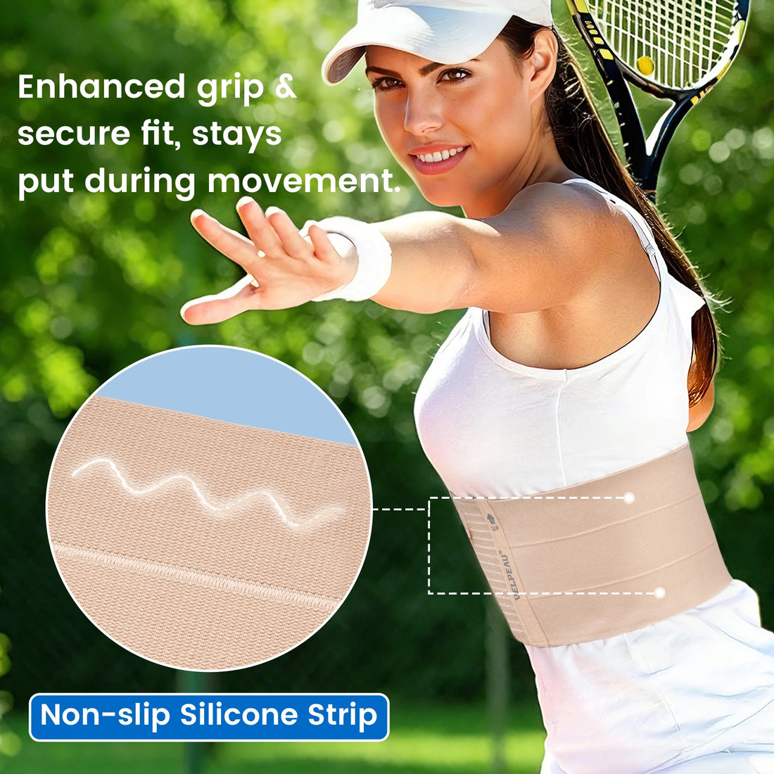 Unisex Rib and Sternum Support Belt