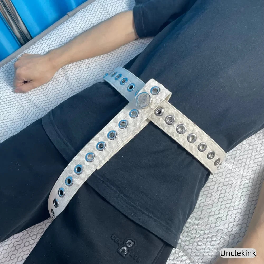 Adjustable Patient Safety Strap with Lockable Waist Belt