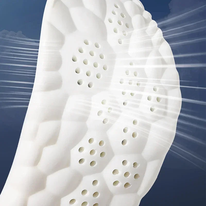 Cushioned Sports Insoles with Arch Support