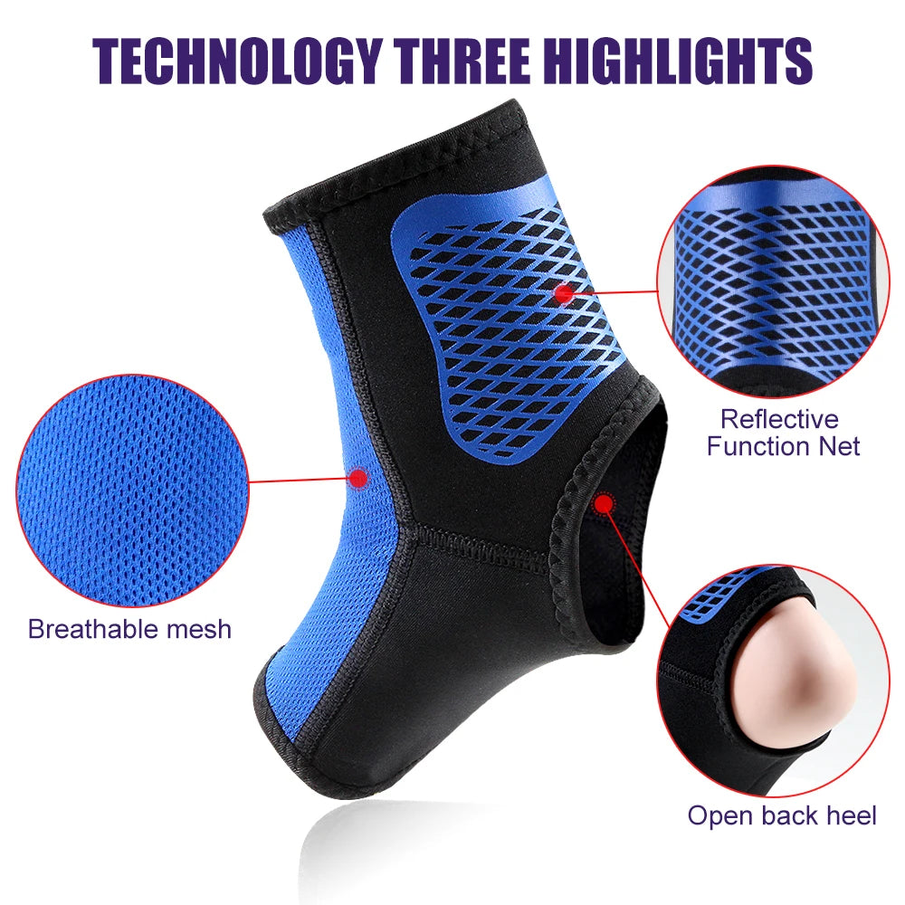 Compression Ankle Brace for Sports and Outdoor Activity