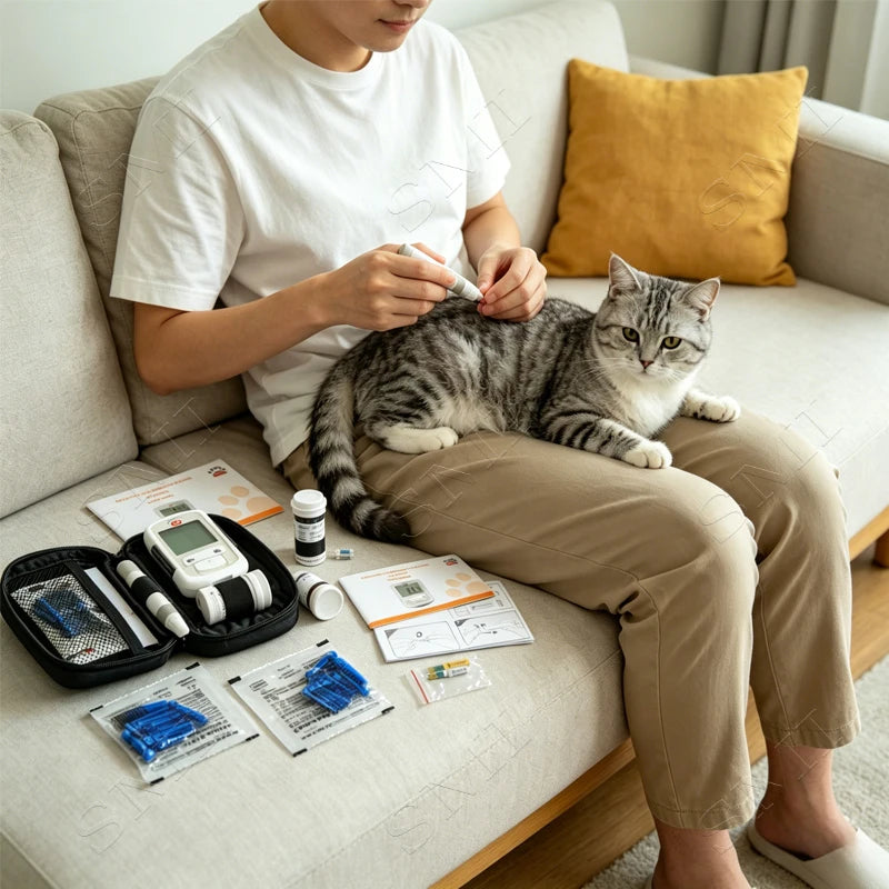 Pet Blood Glucose Meter for Cats and Dogs