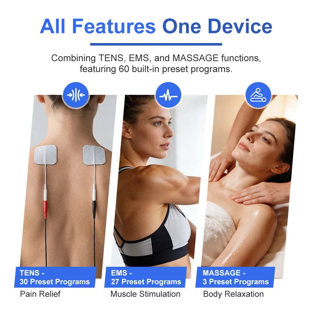 Rechargeable EMS & TENS Unit