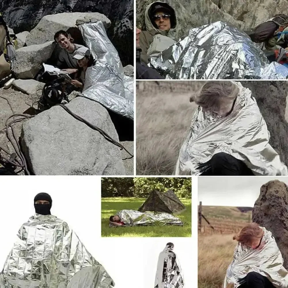 Emergency Thermal Blanket for Camping & Travel