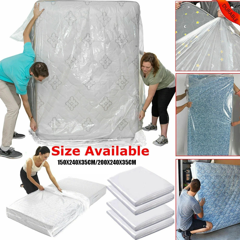 Plastic Mattress Bag for Moving and Storage