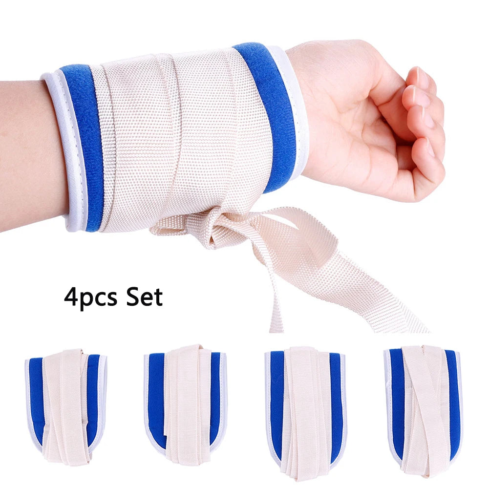 Four-Piece Patient Restraint Strap Set