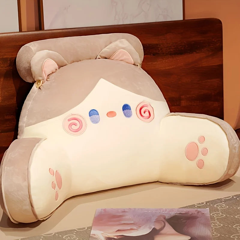 Bed and Sofa Backrest Reading Pillow