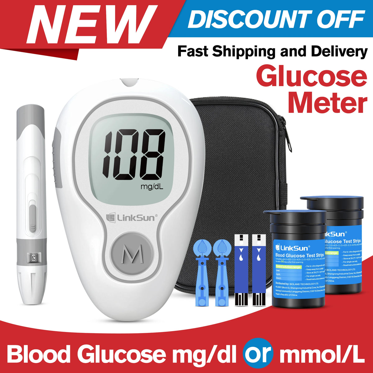 Medwell G-425-3 Blood Glucose Meter