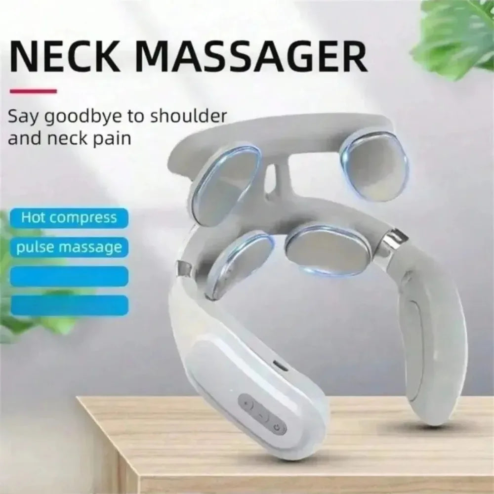 USB Neck Massager with Pulse and Heat
