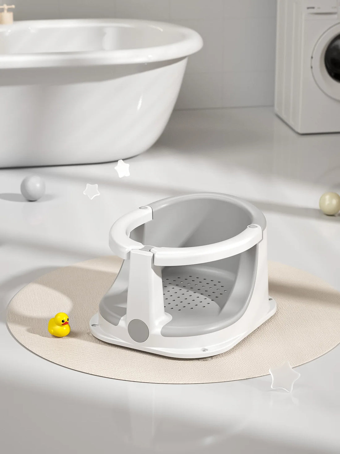 Baby Bath Seat and Bath Support