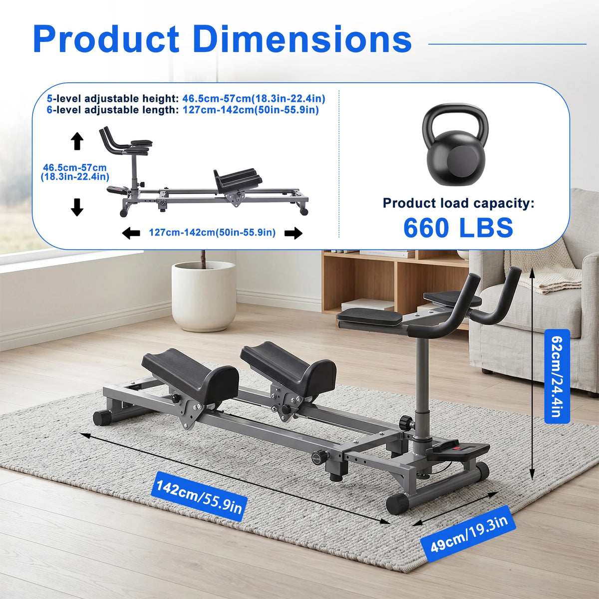 Adjustable Crawling Trainer with Step Counter