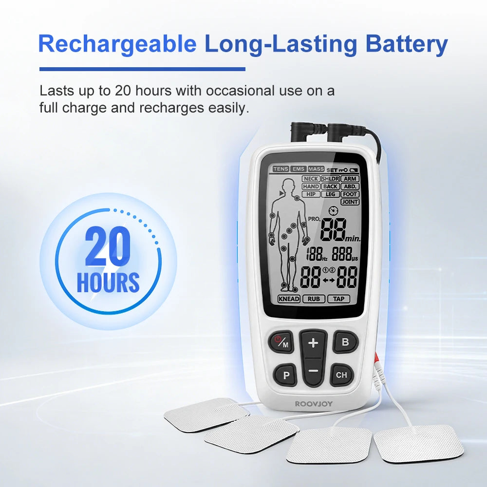 Rechargeable EMS & TENS Unit