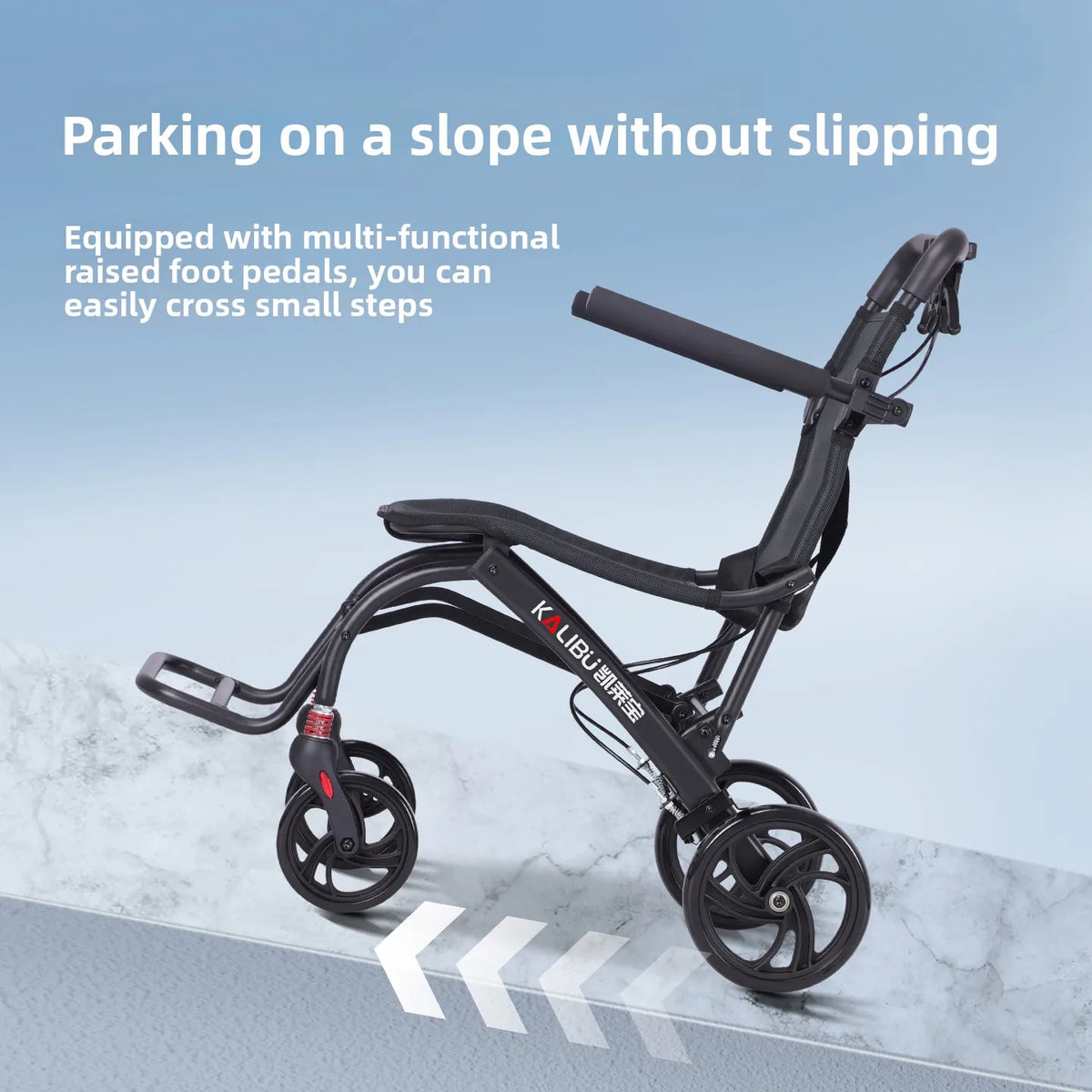 Foldable Portable Manual Wheelchair