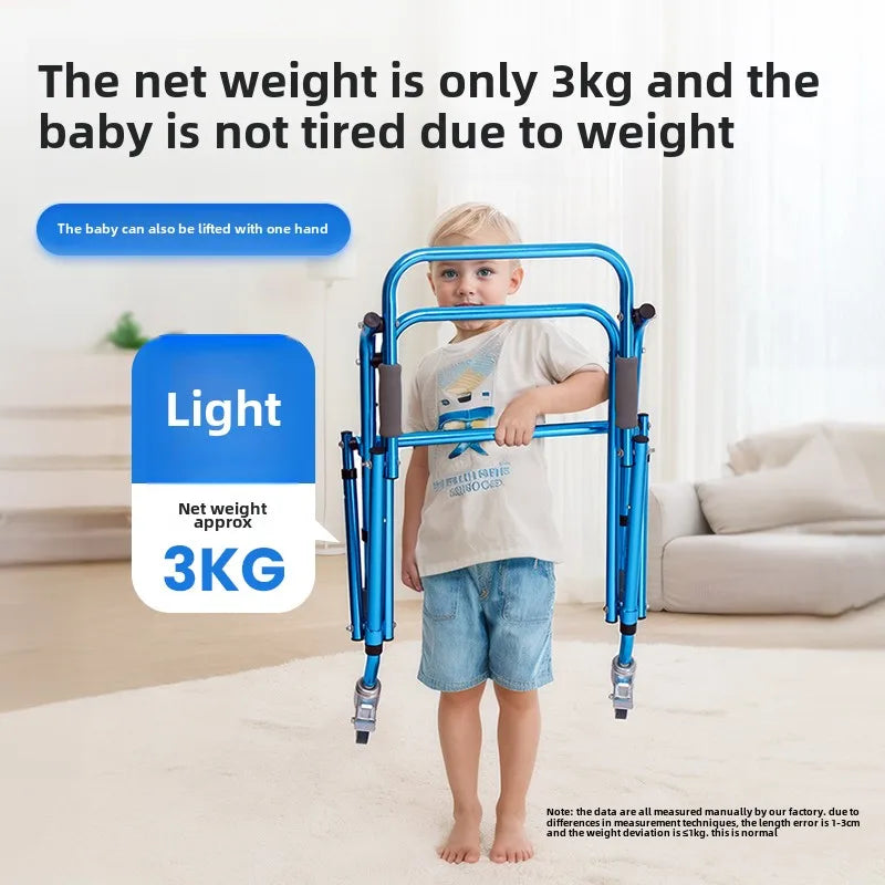 Foldable Four-Wheel Walker for Children