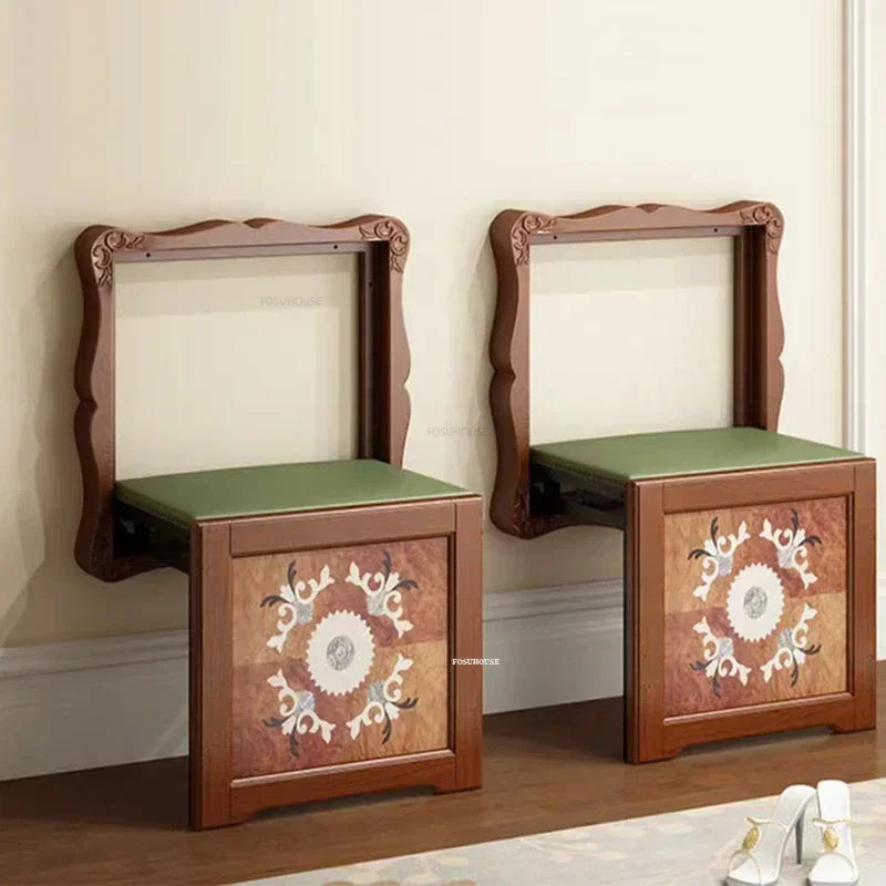 Folding Wall-Mounted Seat