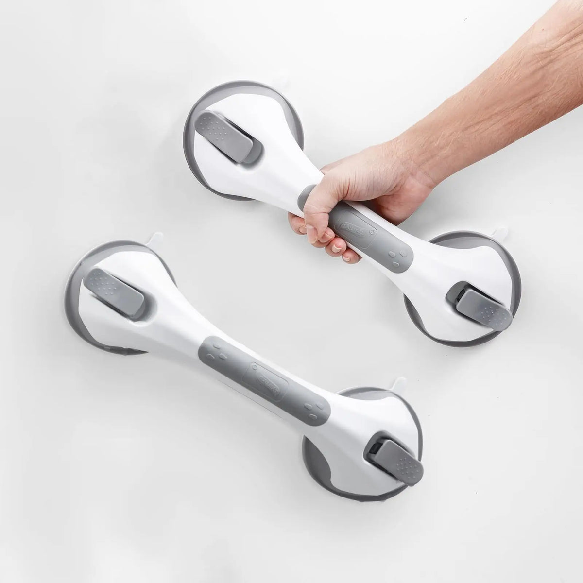 Suction-Cup Shower Grab Bar