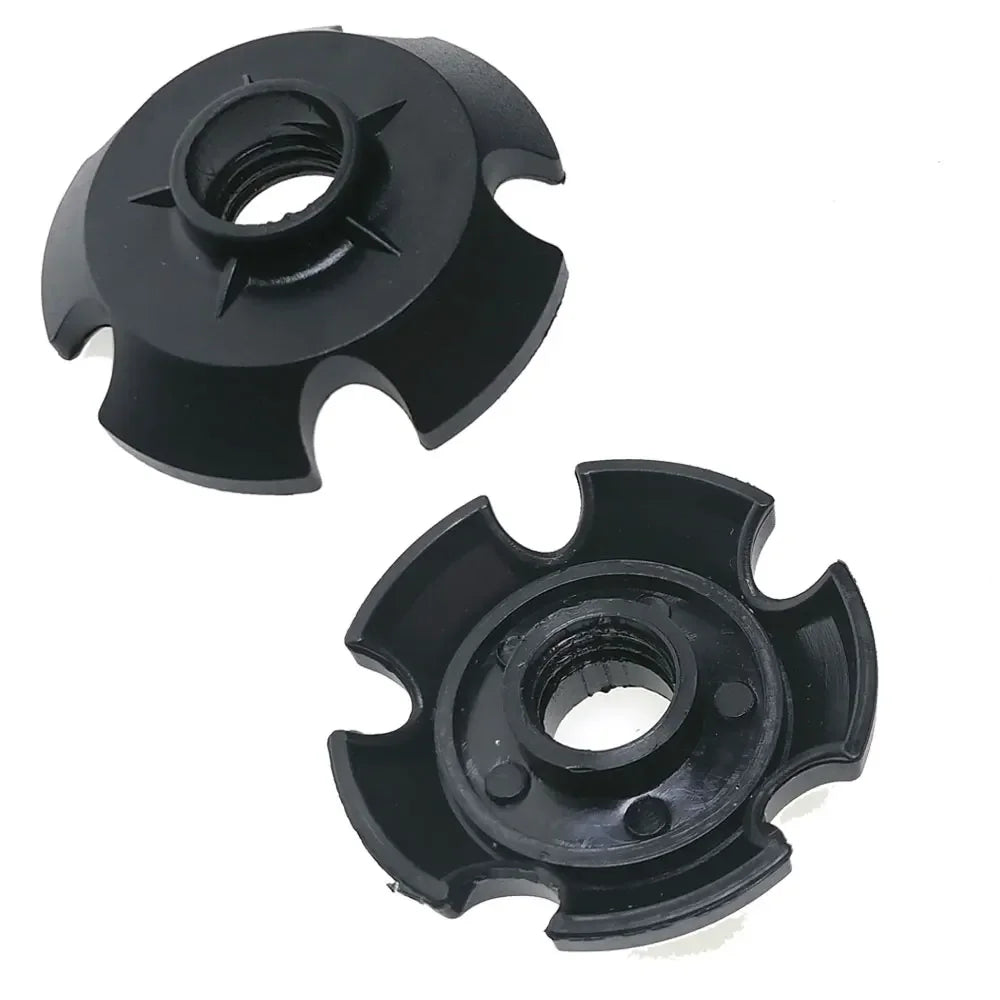 6-Piece Rubber Cane Tip Basket Caps