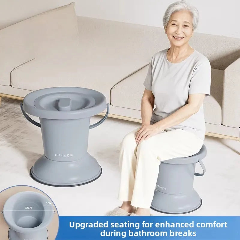Adult Chamber Pot with Lid