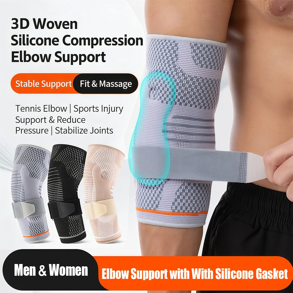 Elbow Compression Sleeve with Gel Pad