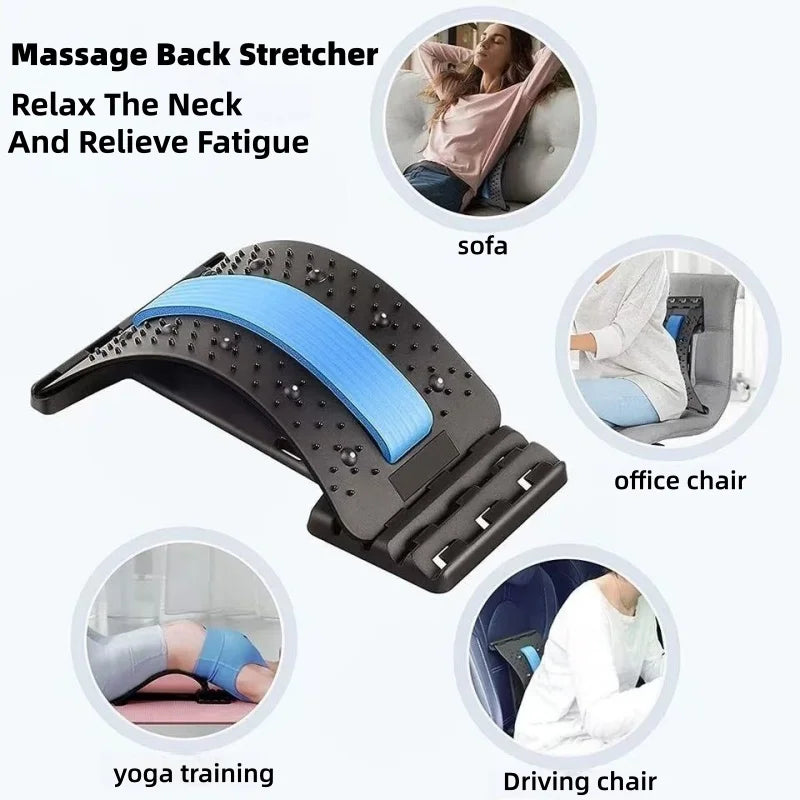 Back Stretcher and Massage Pad