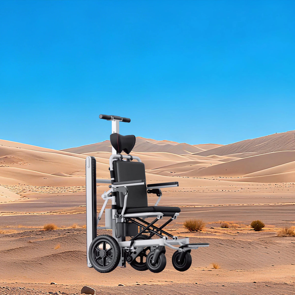 Stair-Climbing Wheelchair, 150 kg Capacity