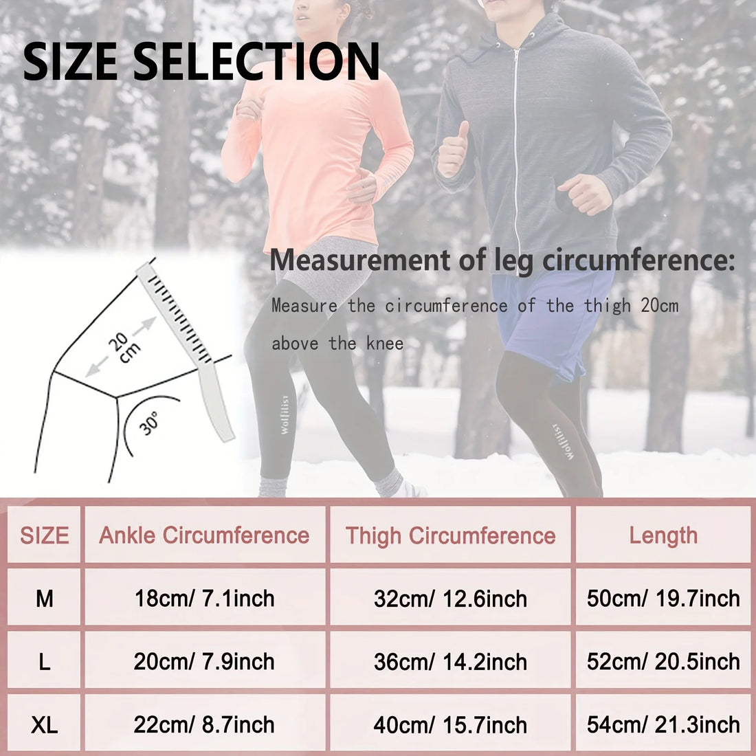 Thermal Cycling Leg Warmers and Compression Sleeves