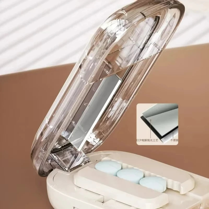 Adjustable Pill Cutter for Half, Third, or Quarter Tablets