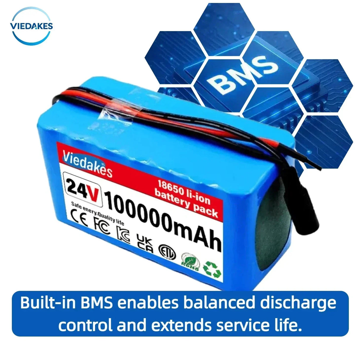 24V Lithium-Ion Wheelchair and Scooter Battery