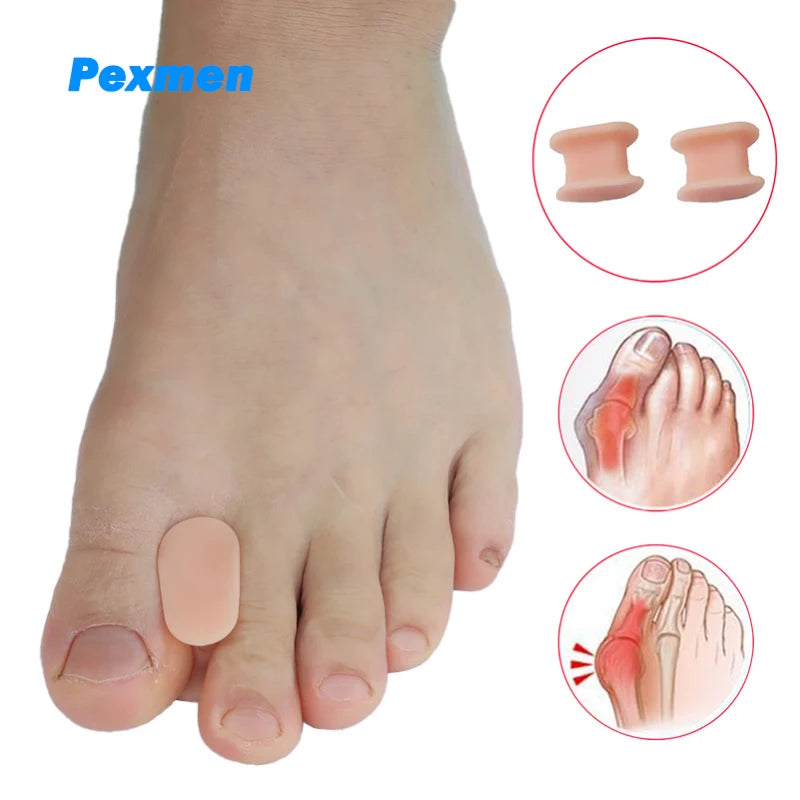 Gel Toe Separators for Overlapping Toes