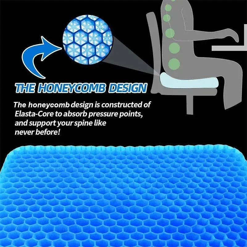 Double-Thick Gel Seat Cushion
