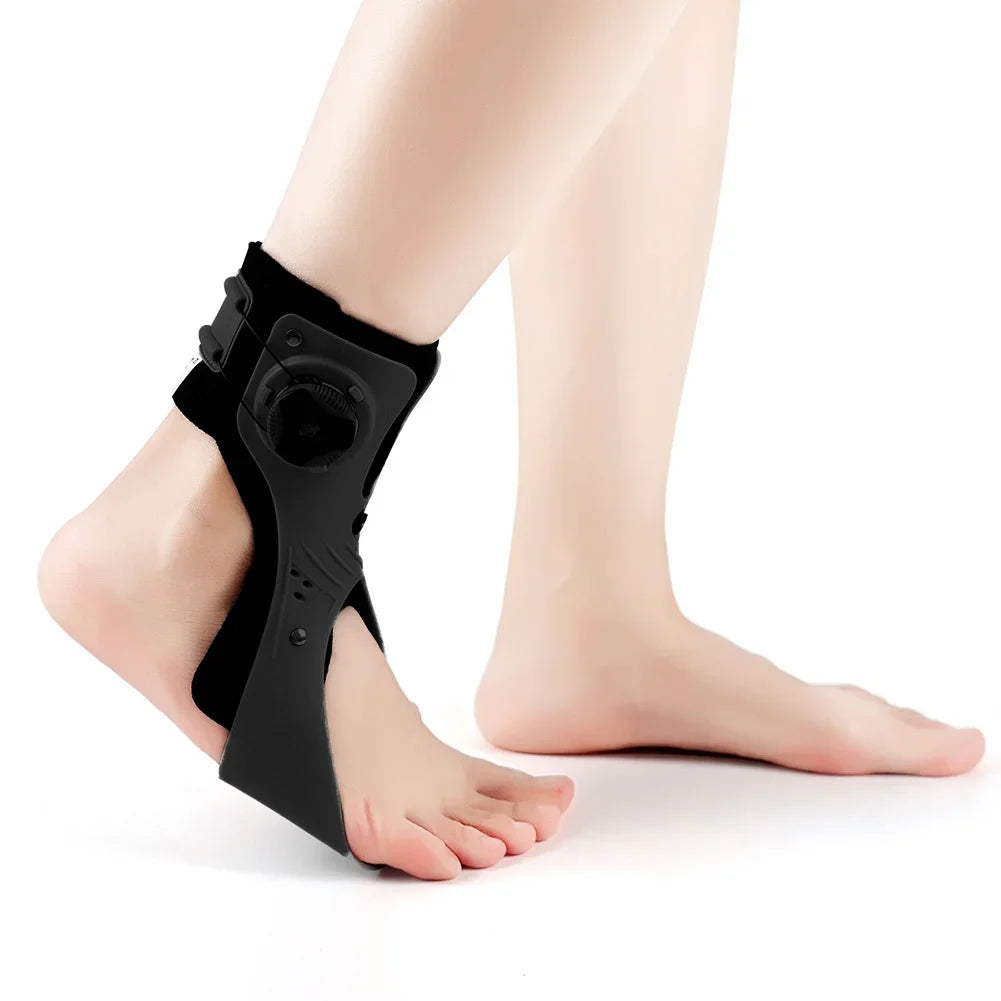 Adjustable Ankle-Foot Brace for Foot Drop Support