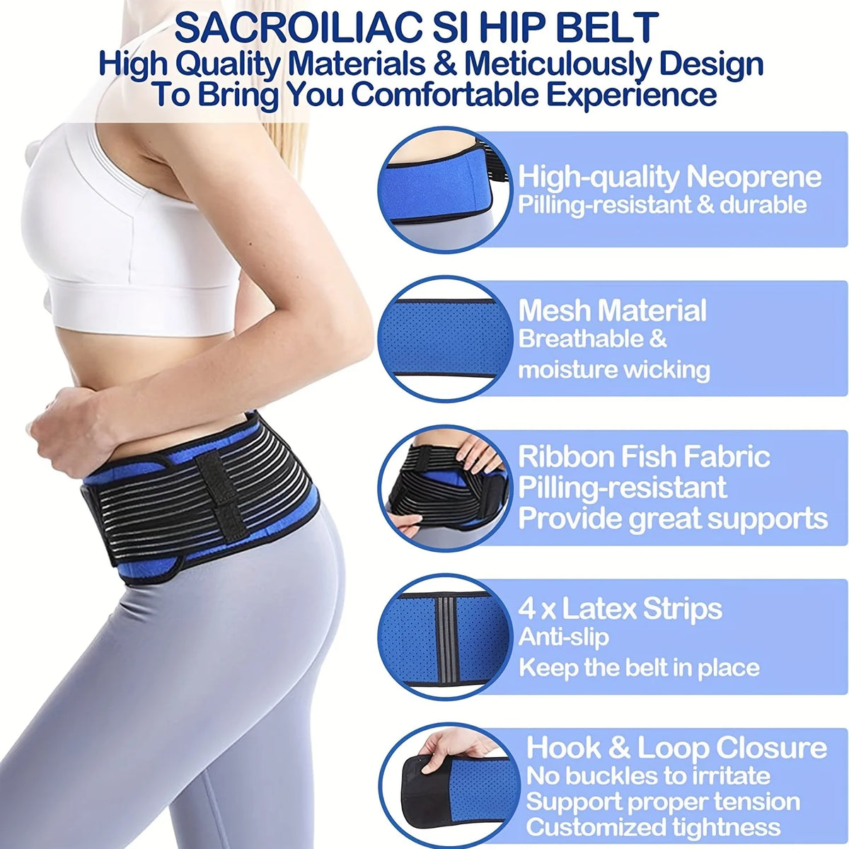 Soft-Shell Hip Support Brace