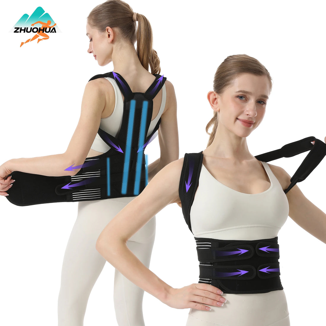 Adjustable Soft-Shell Back Support