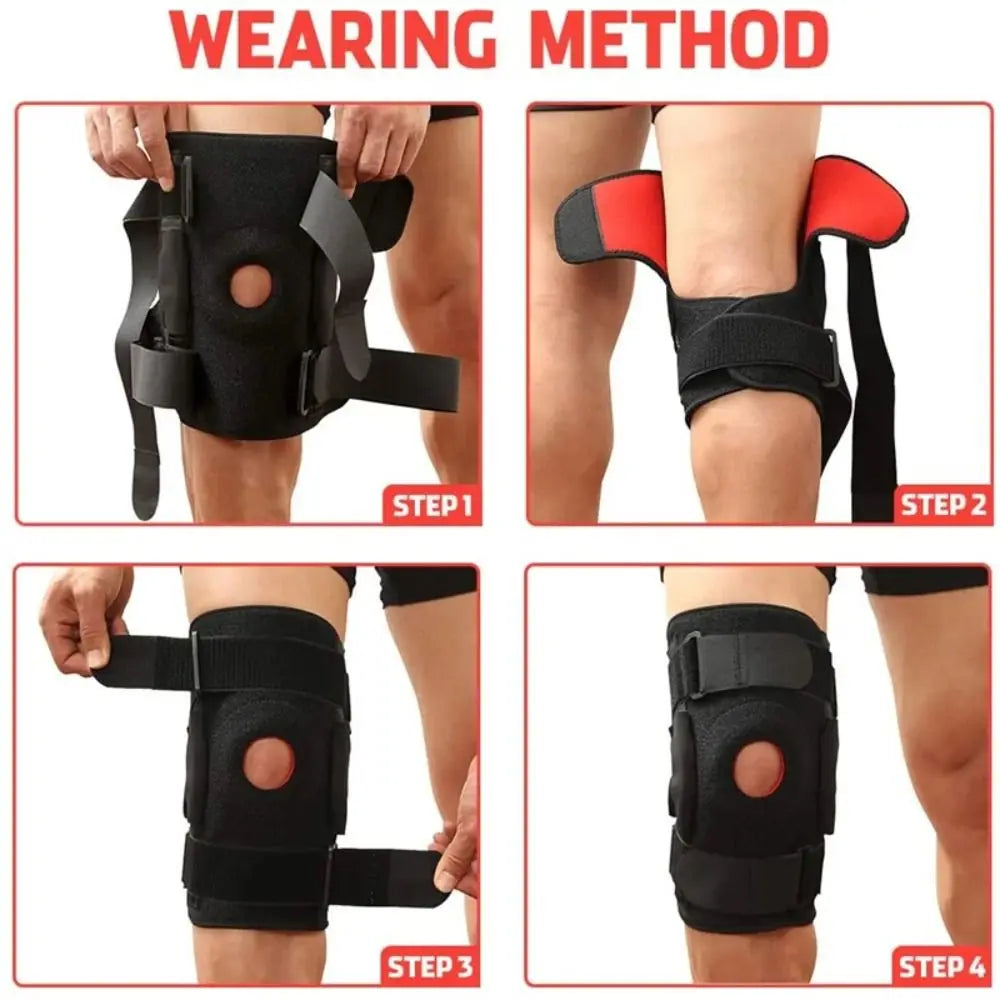 Open Patella Compression Knee Brace