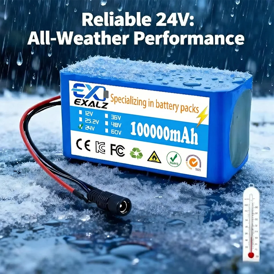 24V 100Ah Lithium Mobility Battery Pack