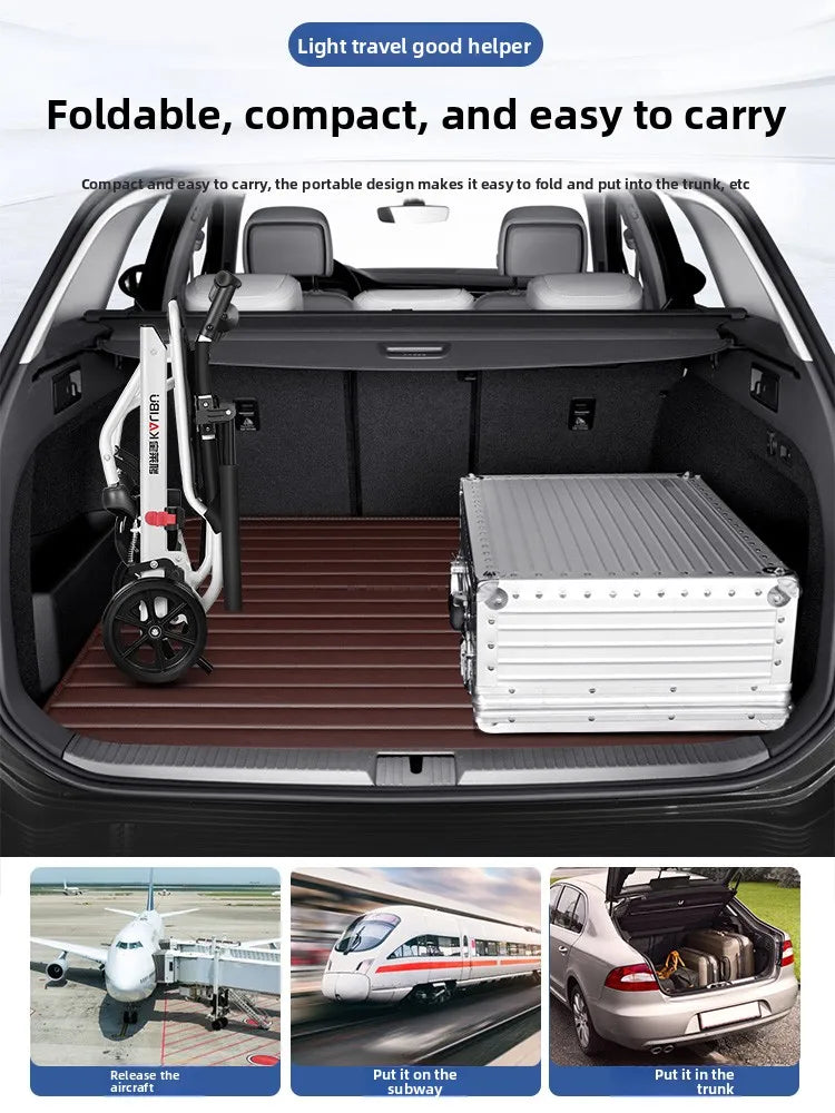 Foldable Portable Manual Wheelchair