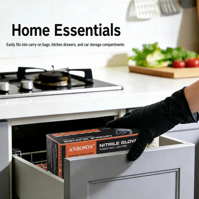 Powder-Free Disposable Gloves for Household Use
