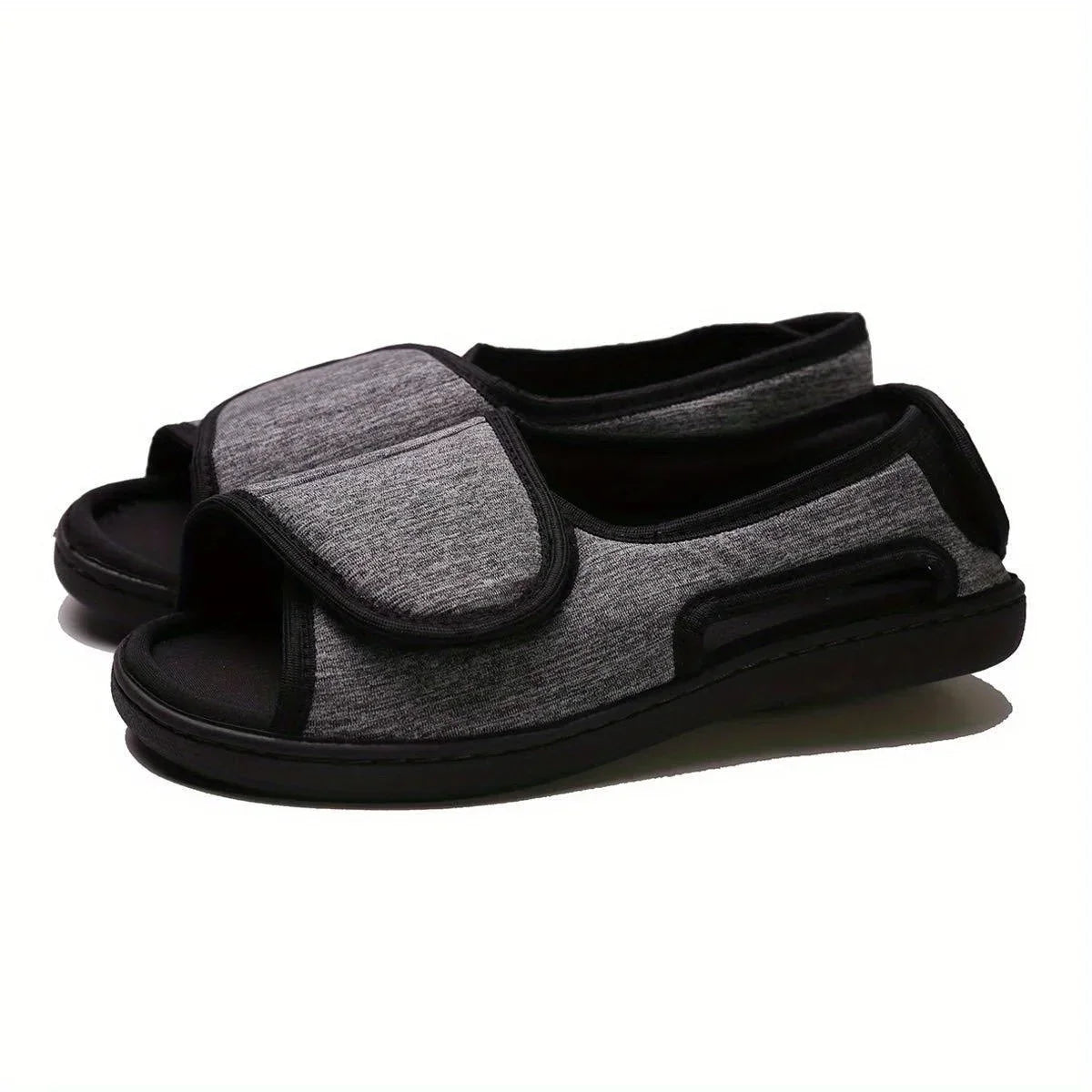 Open-Toe Extra-Wide Home Shoes